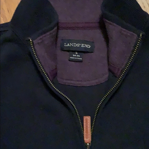 Lands End 1/4 zip sweater - Picture 2 of 2